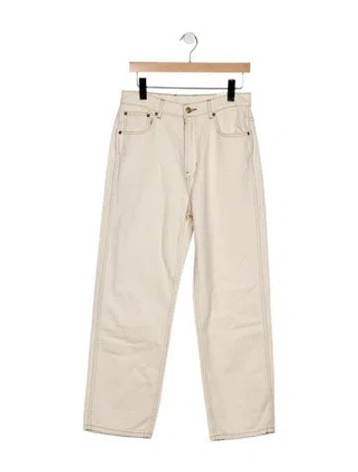 Pre-owned B Sides Mid-rise Straight Leg Jeans W/ Tags In Neutrals