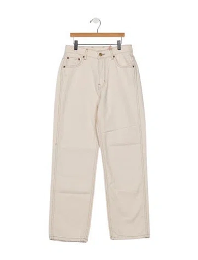 Pre-owned B Sides Mid-rise Straight Leg Jeans W/ Tags In Neutrals