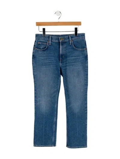 Pre-owned B Sides Mid-rise Wide Leg Jeans In Blue