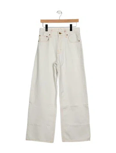 Pre-owned B Sides Mid-rise Wide Leg Jeans In Blue