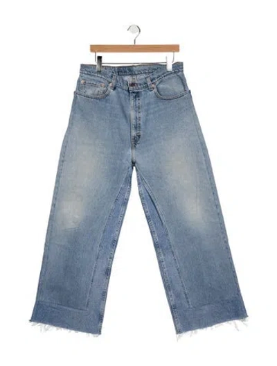 Pre-owned B Sides Mid-rise Wide Leg Jeans W/ Tags In Blue
