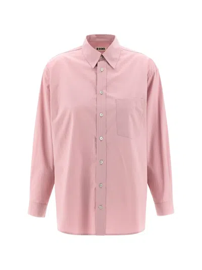 B Sides Nolan Cuffed Shirt In Pink