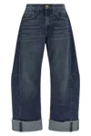 B Sides 'relaxed Cuffed Lasso' Jeans In Blue