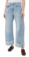 B Sides Relaxed Cuffed Lasso Jean In Jac Wash