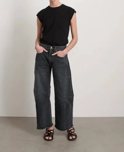 B Sides Relaxed Lasso Jean In Black