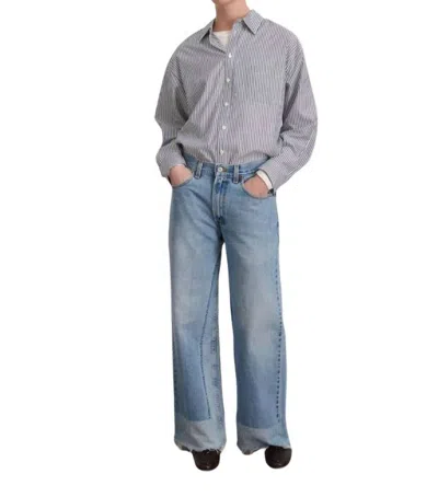 B Sides Reworked Culotte Jeans In Blue