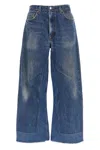 B Sides 'reworked Vintage Culotte' Jeans In Blue