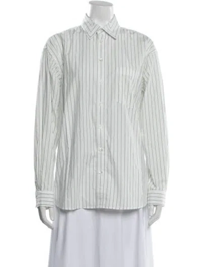 Pre-owned B Sides Square Neckline Sleeveless Top In White