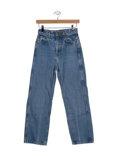 Pre-owned B Sides Straight Leg Pants In Blue