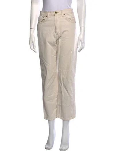 Pre-owned B Sides Straight Leg Pants In Neutrals