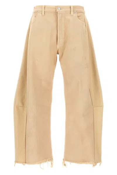 B Sides 'vintage Lasso' Jeans In Brown