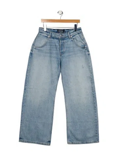 Pre-owned B Sides Wide Leg Pants In Blue