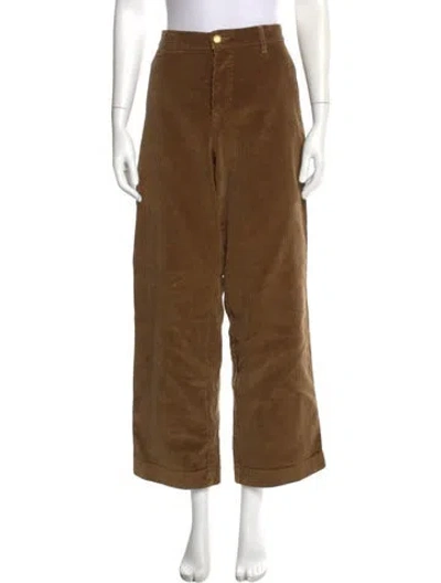 Pre-owned B Sides Wide Leg Pants In Brown