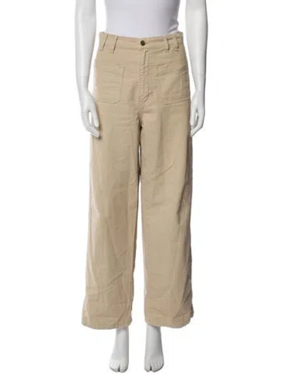 Pre-owned B Sides Wide Leg Pants In Neutral