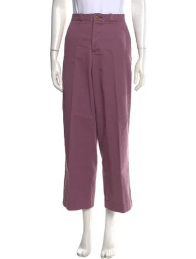 Pre-owned B Sides Wide Leg Pants In Purple