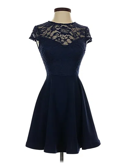 Pre-owned B. Smart Cocktail Dress In Blue