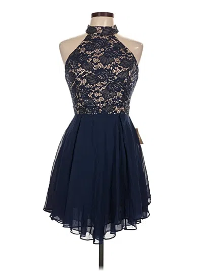 Pre-owned B. Smart Cocktail Dress In Blue