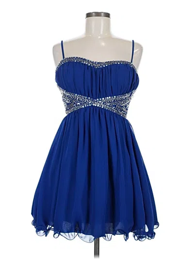 Pre-owned B. Smart Cocktail Dress In Blue