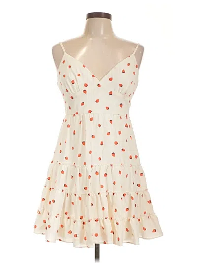 Pre-owned B. Smart Cocktail Dress In Ivory