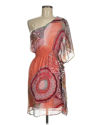 Pre-owned B. Smart Cocktail Dress In Orange