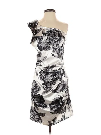 Pre-owned B. Smart Cocktail Dress In Silver
