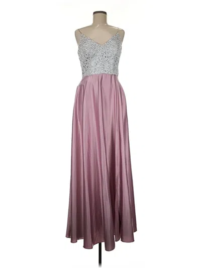 Pre-owned B. Smart Cocktail Dress In Silver