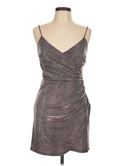 Pre-owned B. Smart Cocktail Dress In Silver