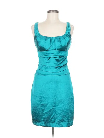 Pre-owned B. Smart Cocktail Dress In Teal