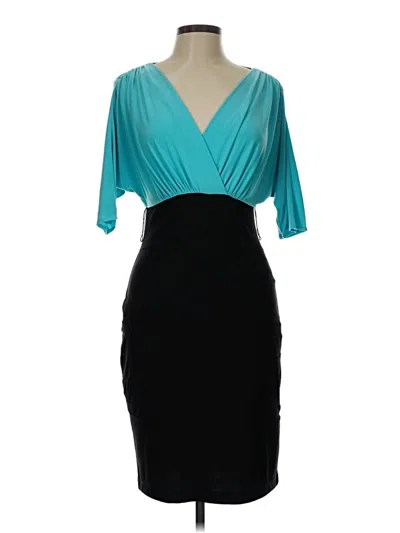 Pre-owned B. Smart Cocktail Dress In Teal