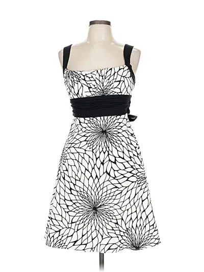 Pre-owned B. Smart Cocktail Dress In White