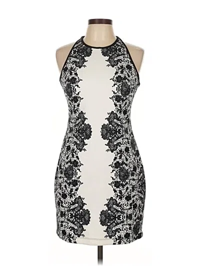 Pre-owned B. Smart Cocktail Dress In White