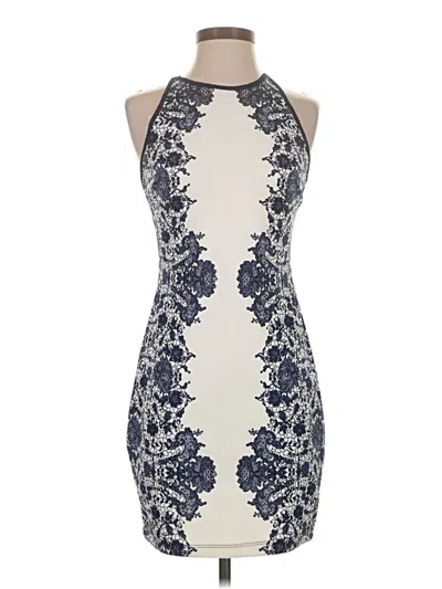 Pre-owned B. Smart Cocktail Dress In White