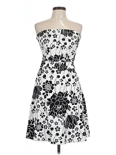 Pre-owned B. Smart Cocktail Dress In White