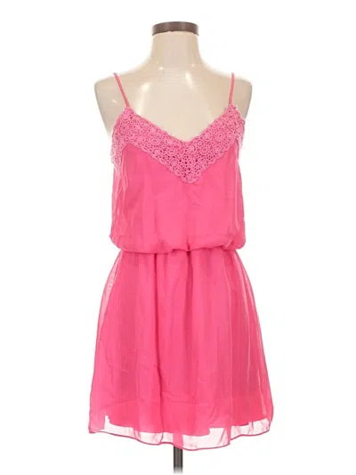 Pre-owned B. Smart Sleeveless Top Pink Sweetheart Neckline Tops