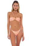 B Swim Anisa Bikini Swimsuit Top In Atlas