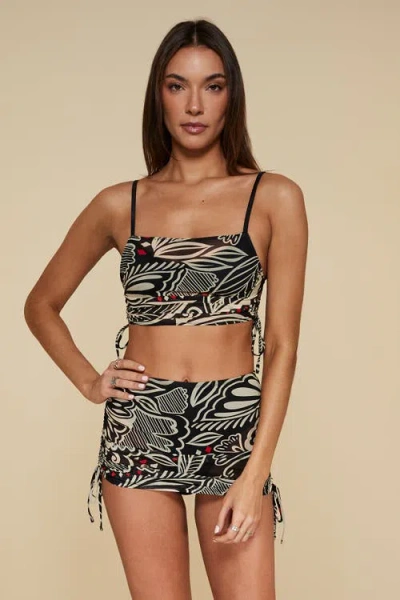B Swim Auger Bralette Bikini Swimsuit Top In Miyajima