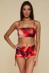 B Swim Auger Bralette Bikini Swimsuit Top In Trade Winds
