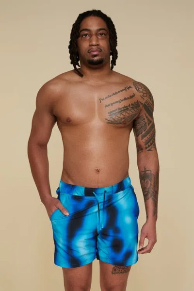 B Swim Bermuda Board Short In Blue