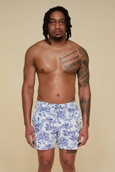 B Swim Bermuda Board Short In Blue