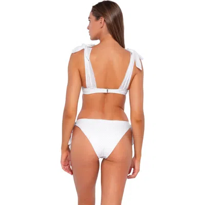 B Swim I Do Bikini Swim Bottoms In Tie The Knot Pique Lurex