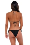 B Swim Jaelyn Bikini Swim Bottoms In Black Baja Rib