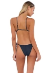 B Swim Jaelyn Bikini Swim Bottoms In Navy Baja Rib