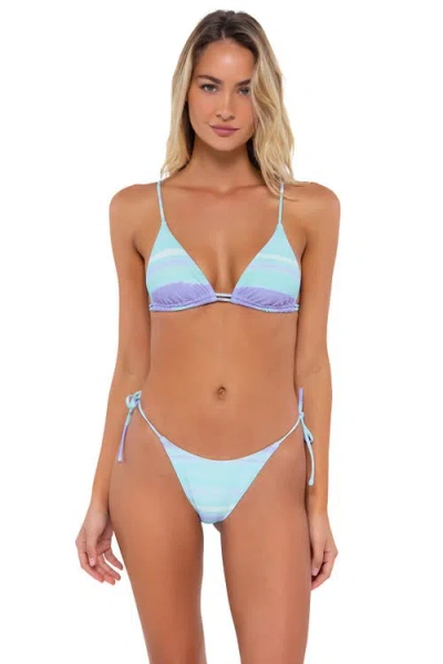 B Swim Kameryn Bikini Swimsuit Top In Water's Edge