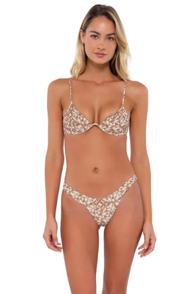 B Swim Macie Bikini Swimsuit Top In Desert Dream