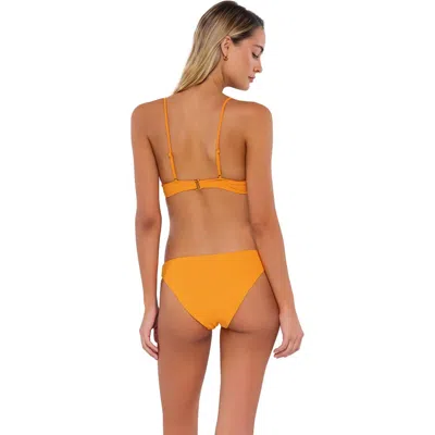 B Swim Ryder Bikini Swim Bottoms In Nectar Flat Rib
