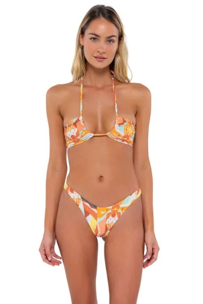 B Swim Sasha Bikini Swimsuit Top In Moondance