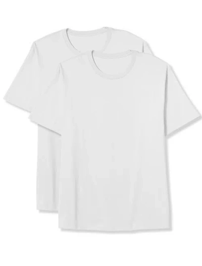 B+t Essentials Big & Tall 2-pk Tees In White