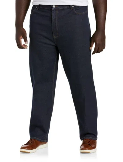 B+t Essentials Big & Tall Loose-fit Jeans In Blue