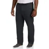 B+t Essentials Big & Tall Microfiber Dress Pants In Black