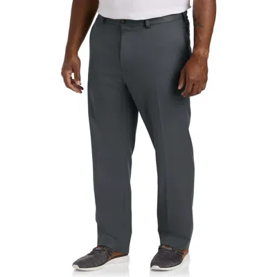 B+t Essentials Big & Tall Microfiber Dress Pants In Gray